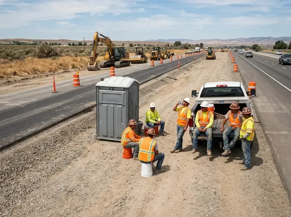 highway-road-construction-crew-007 — frequently asked questions, Porta Potty and Restroom Rentals in Mount Healthy Heights,…